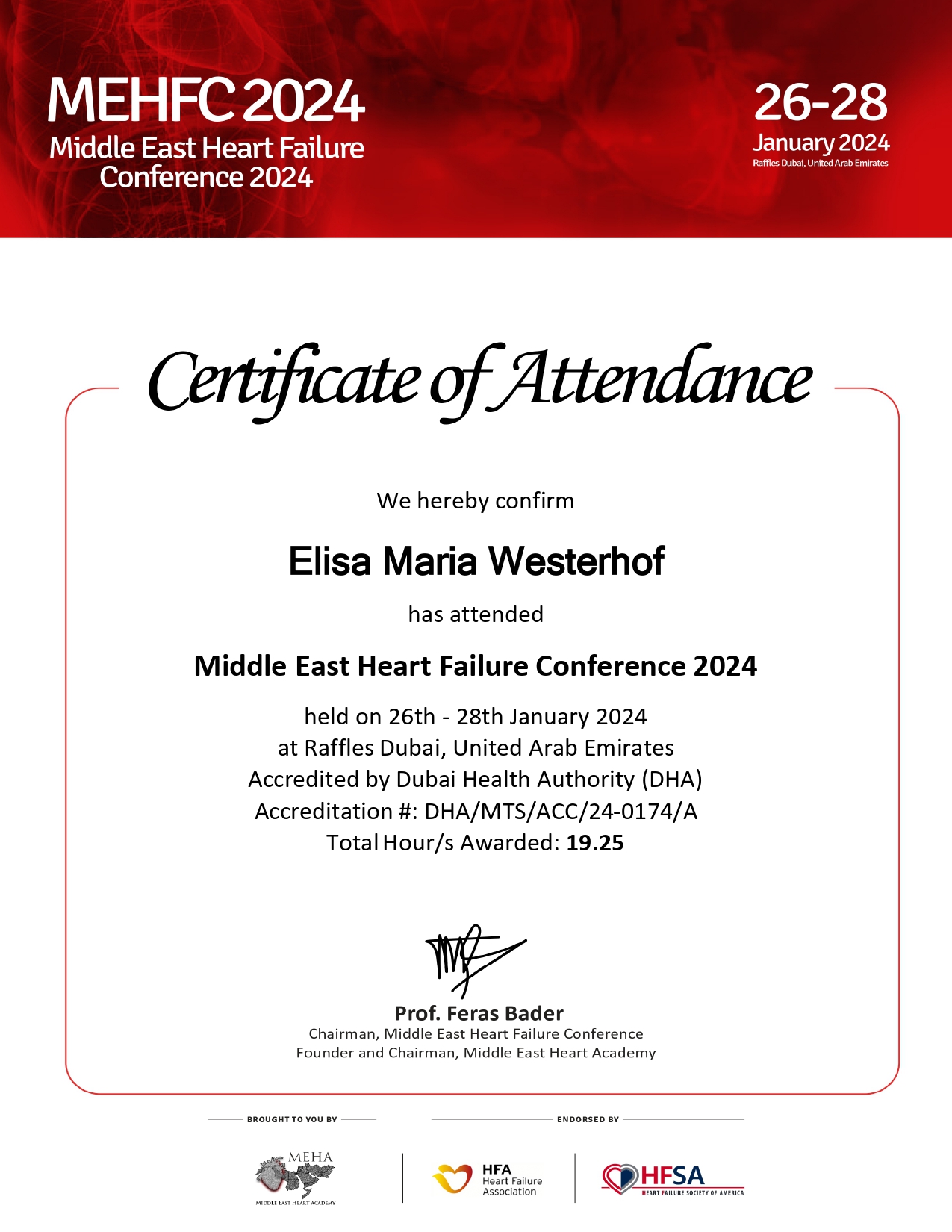 Groningen Certificate